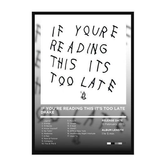 Drake - If You're Reading This It's Too Late