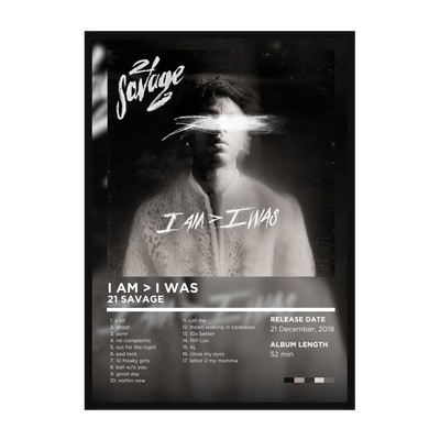 21 Savage - I Am > I Was