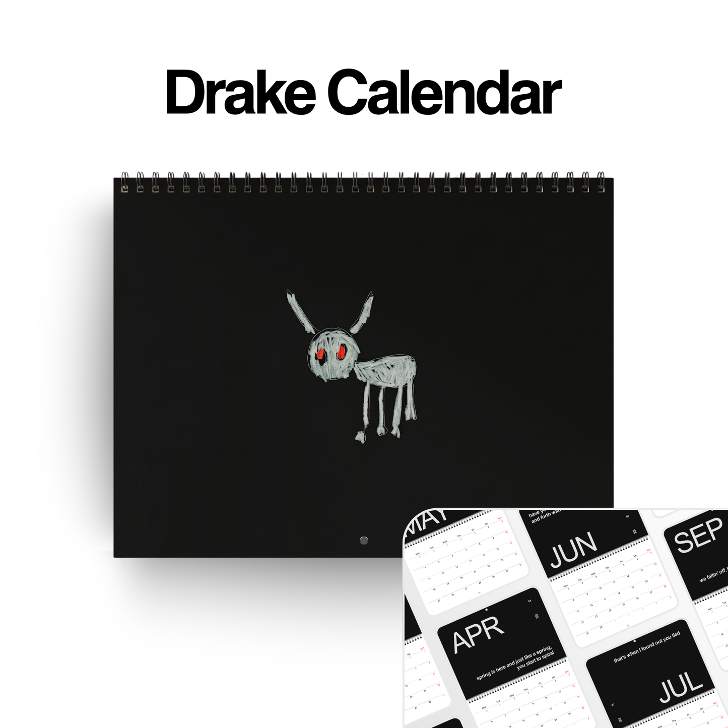 Drake - For all the dogs calendar 2026