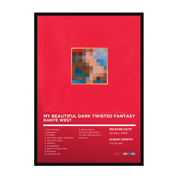 Kanye West - My Beautiful Dark Twisted Fantasy