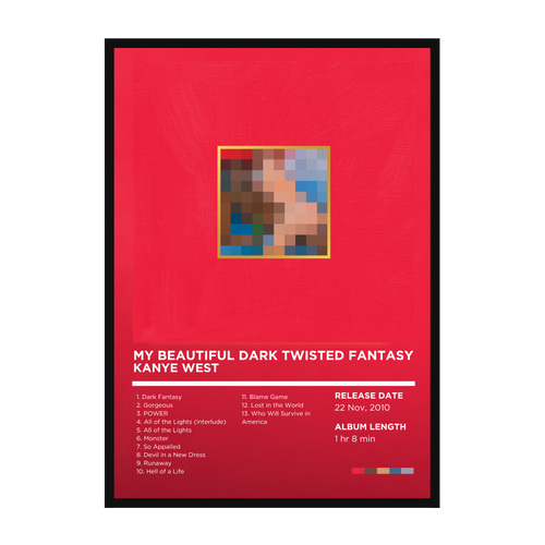 Kanye West - My Beautiful Dark Twisted Fantasy