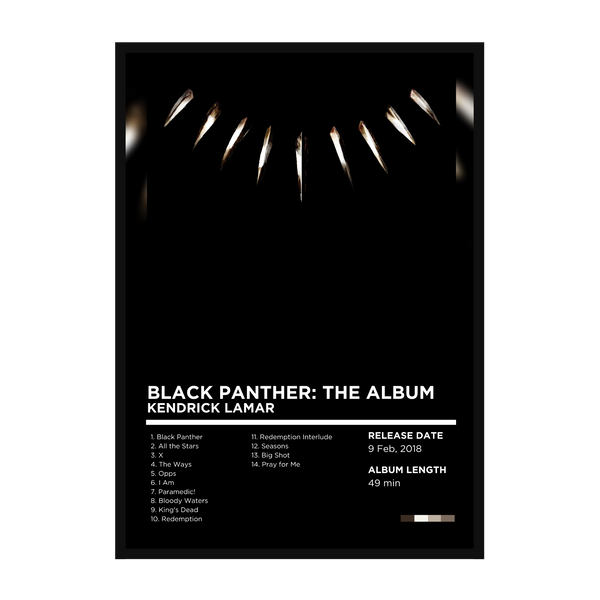 Kendrick Lamar - Black Panther: The Album
